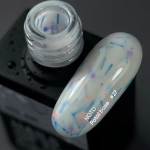 NAILSOFTHEDAY Potal base 27 – ніжно-молочна база з неоновими блискітками, 10 мл