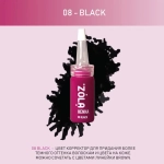 ZOLA Хна для бровей, Black корректор №8, 5 г