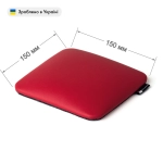 Підставка під руку (Підлокітник) квадратний для манікюру ECO STAND, червона