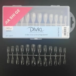 Divia Гелеві тіпси для нарощування нігтів "Мигдаль" (240 шт)