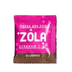 Краска для бровей с окислителем 2*5 мл Zola, № 5 GRAPHITE