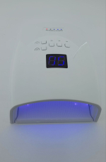 ЛАМПА ДЛЯ НОГТОВ LED/UV 66W С ДИСПЛЕЕМ, CORDLESS RECHARGEABLE S10, WHITE
