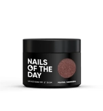 NAILSOFTHEDAY Polygel shimmer 06 — нюдовый полигель с мелкозернистым шиммером, 30 г