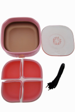 Воскоплав SM-5001A Wax Warmer 4 в 1, силікон, рожевий