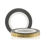 Стрічка для дизайну тоненька, 1 мм золото