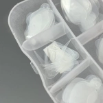 NAILSOFTHEDAY French tips guide (Type 9) – силиконовые трафареты для верхних форм, 60 шт.