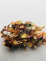 Фольга жатая в баночке (поталь)  бронза