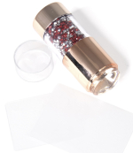 Подушечка для штампу для стемпінгу золото з кульками в середині колби