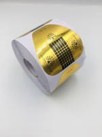 Форма для нарощування нігтів № 4 Global Fashion пакування 500 форм