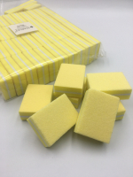 Баф для ногтей маленький 100/180 грит, цвет желтый