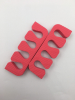 Разделители для пальцев ног, красные 1 пара