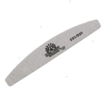Пилка для нігтів Global Fashion, сіра напівмісяць, 220 / 220  гріт