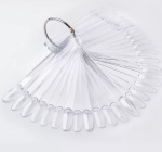 Тіпси для зразків, на кільці, овальної форми, 50 штук прозорі