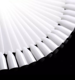 Типсы для образцов на кольце, квадрат форма, 50 штук, молочные