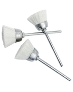 Насадка щітка для очистки фрез, біла, м’яка , велика