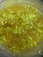 Пластівці для дизайну, маленькі колір: жовтий