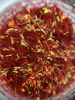 Пластівці для дизайну, маленькі колір: оранжевий хамелеон