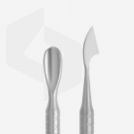 Лопатка манікюрна плоска Staleks Classic 30 Type 2 (округлений пушер+топорик)