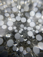 Камінці, аналог SWAROVSKI,срібні