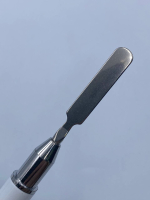 Кисть с лопаточкой двухсторонняя, белый № 2