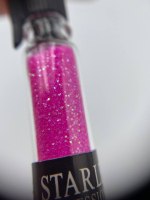 Блискітки ( пісок ) для дизанйу, темно рожевий