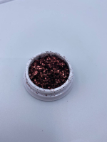 Блискітки ( глітер ) для дизанйу, коричнева бронза
