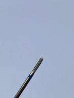 Фреза алмазна циліндр синя діаметр 1 мм / робоча частина висота:  1 см