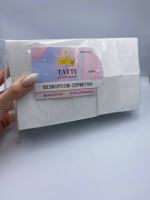 Серветки безворсові TATTI professional  білі 1000 шт