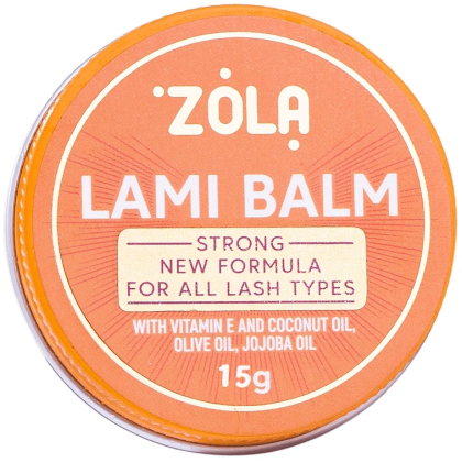 ZOLA КЛЕЙ ДЛЯ ЛАМИНИРОВАНИЯ LAMI BALM ORANGE 15 ГР.