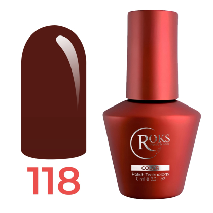 Roks Gel Polish Color (6ml). №118