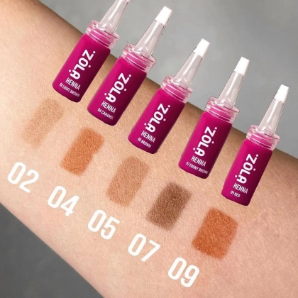 ZOLA Хна для бровей, Light Brown № 2, 5 гр